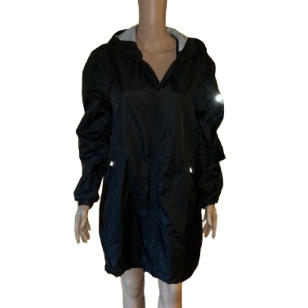 Black windbreakers jacket size small $18
